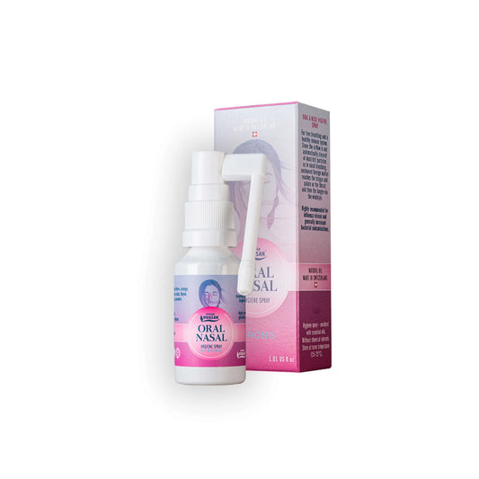Hygiene Spray for Mouth and Nose with Essential Oils, 1.01 fl.oz