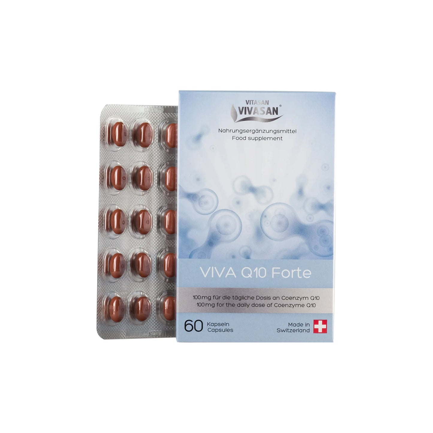 Viva Q10 Forte, Coenzyme Q10, 60 capsules