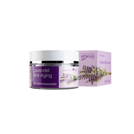 Anti-aging face cream Lavender with edelweiss extract